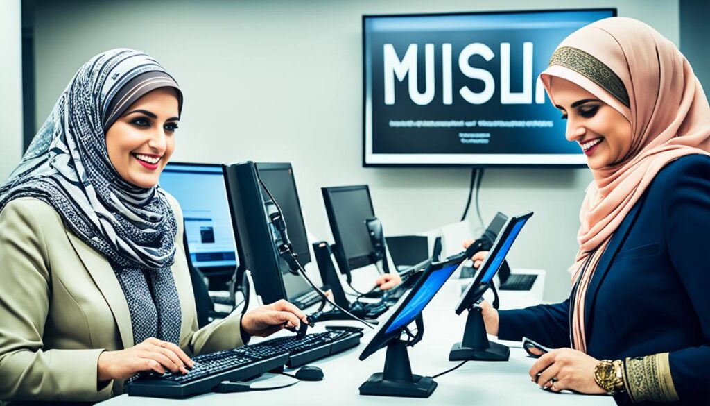 Empowering Muslim Women in Communication and Intelligence