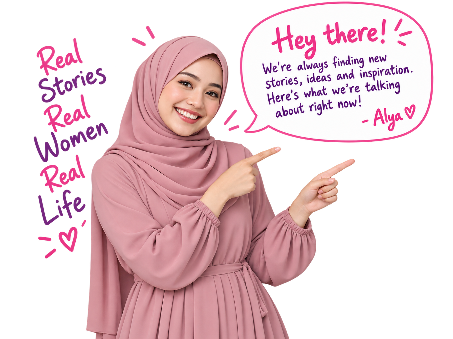 Alya introducing What the Girls Are Talking About